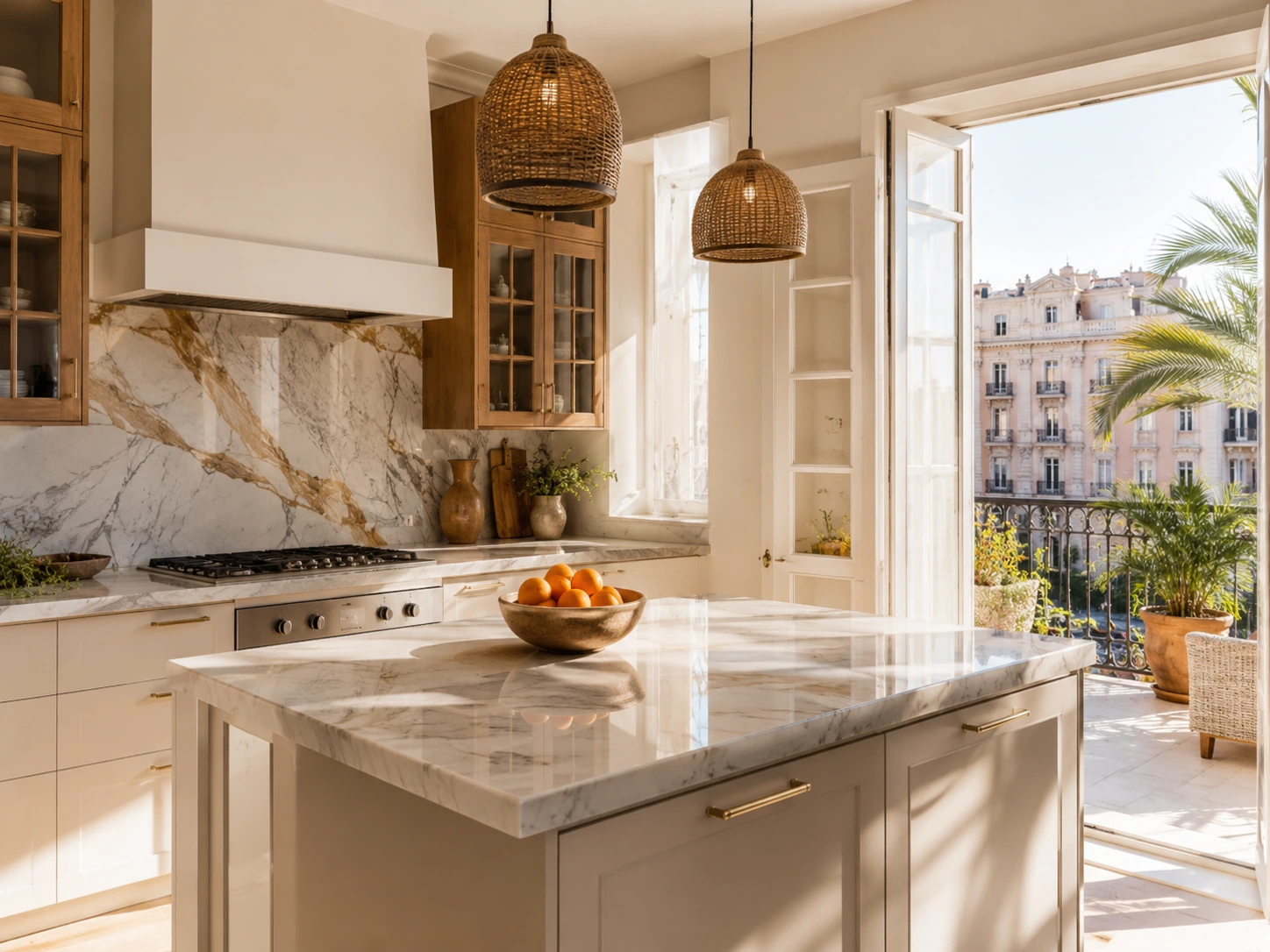 Real cuisine interior showing cabinetry, appliances, and finishes that influence rénovation cost.