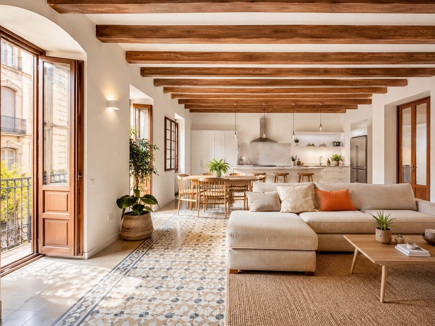 Real bedroom interior representing the type of room a homeowner may renovate as part of a full or partial projet.